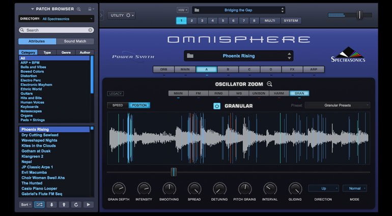 What comes with omnisphere 2. 5 engine